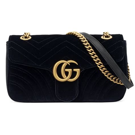 gucci marmont black velvet|gucci marmont medium shoulder bag.